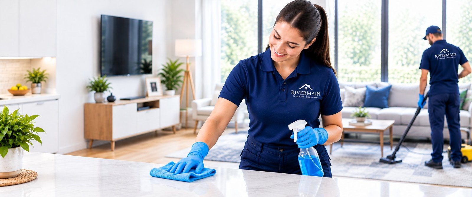 Professional Home Cleaning Team